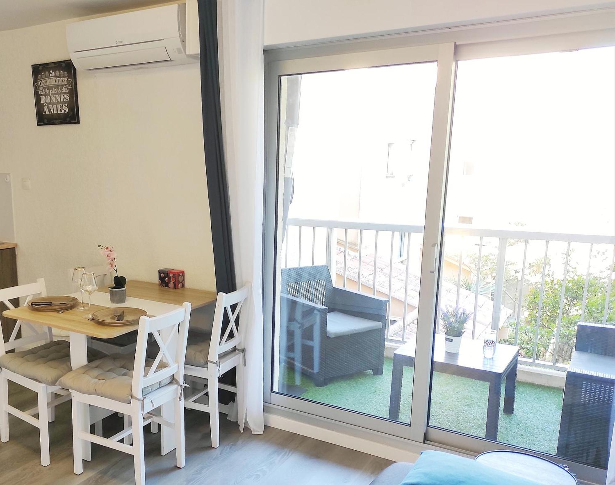 Charmant Studio Climatise 24 M2 Terrasse A 100M De La Plage Saint-Mandrier-sur-Mer Buitenkant foto